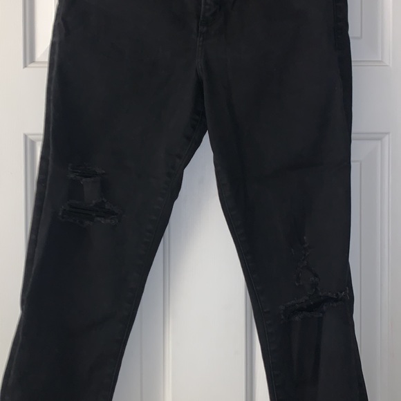 Abercrombie Curve Love High Rise Black Jeans - Picture 2 of 6